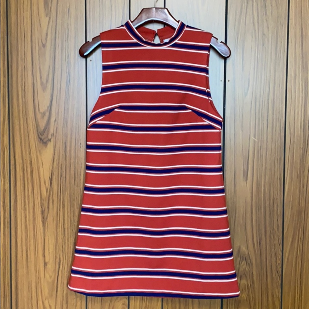 70s inspired A line mini dress M